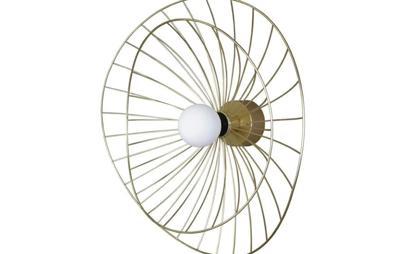 Ray Plafond/Vägglampa 60cm Mässing