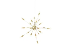 Aneta Ray Taklampa 90cm Vit/Mässing* Vardagsrum|Kök & Matplats