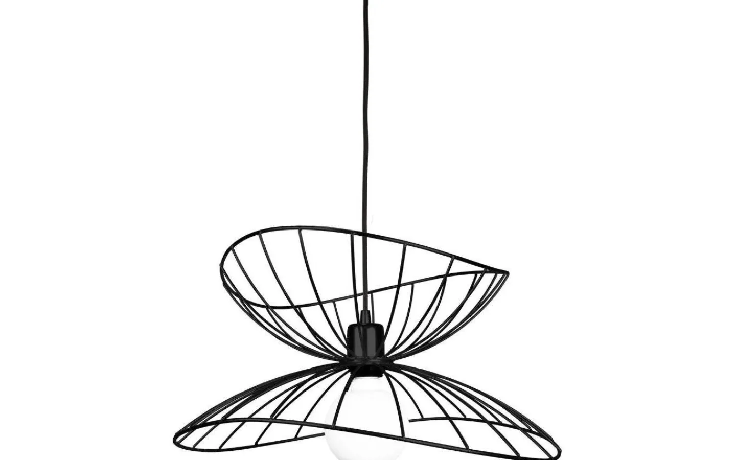 Sovrum|Vardagsrum<Globen Lighting Ray Taklampa Svart 45cm