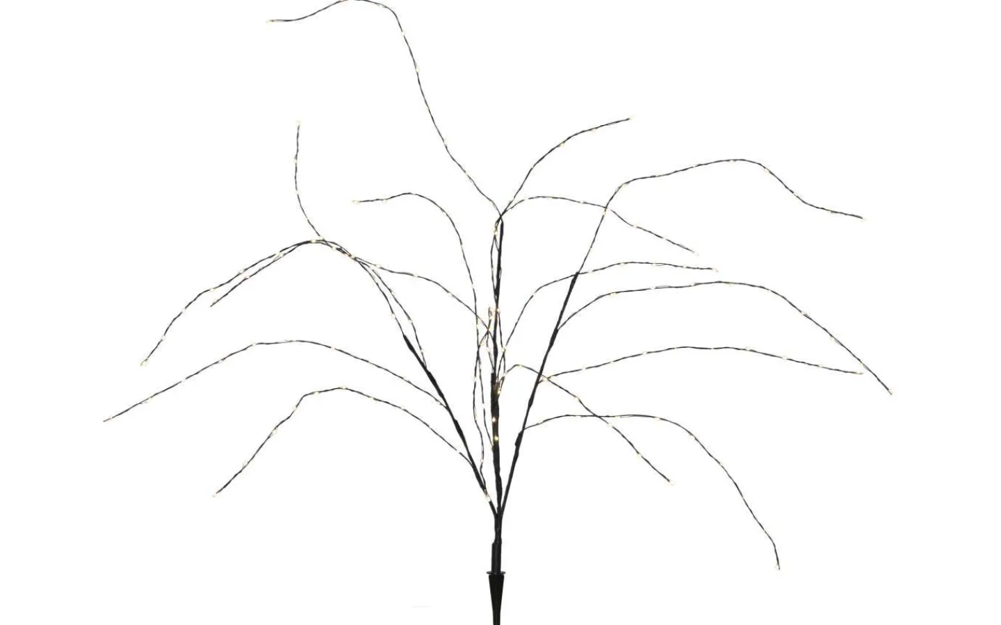 Dekorationsträd<Star Trading Reedy Dekorationsträd 90cm Svart IP44