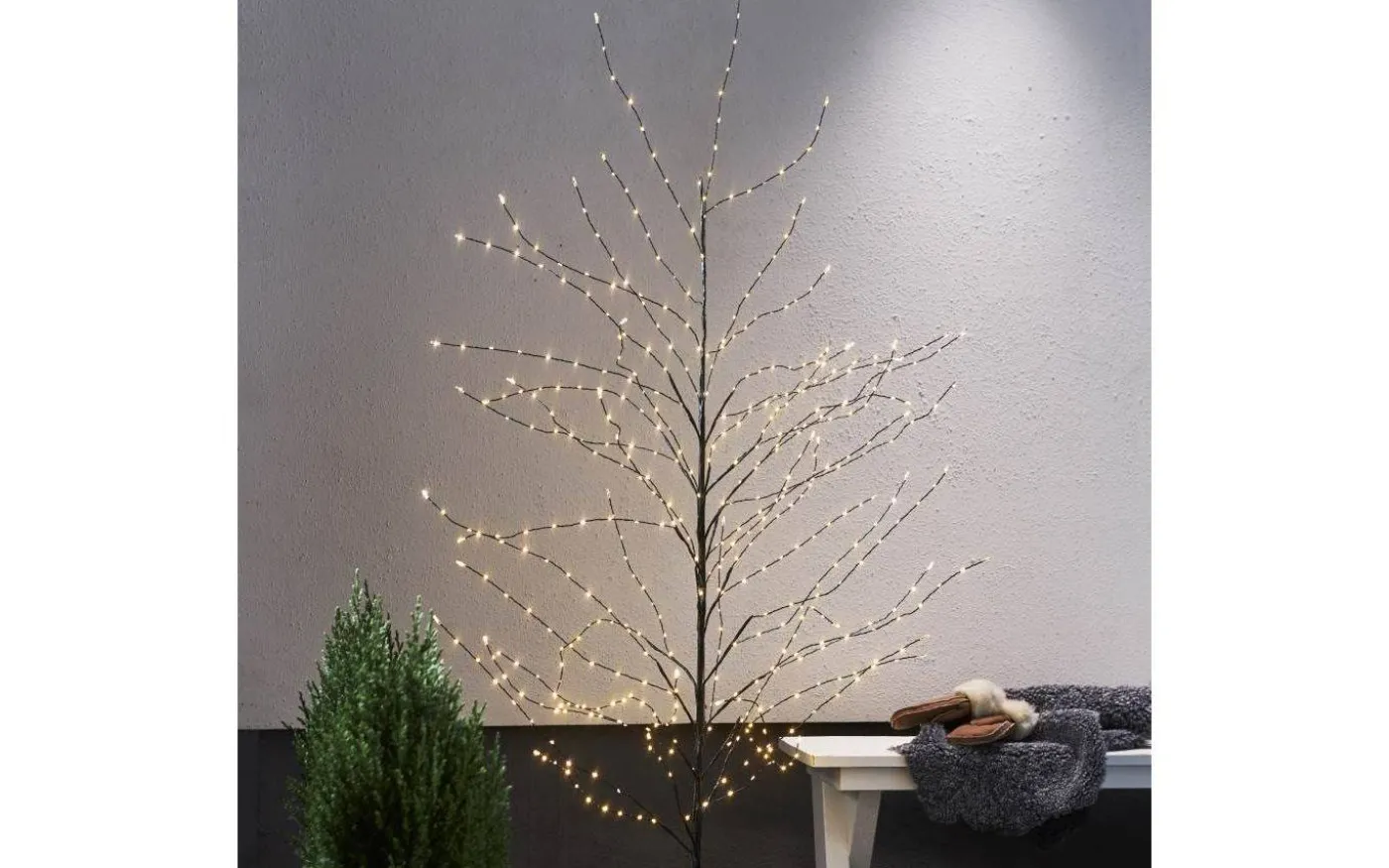 Reedy Dekorationsträd 180cm Svart IP44