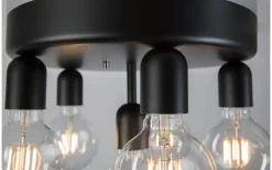 Belid Regal Plafond 32cm 6L Svart* Badrum|Hall & Trappa