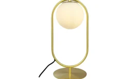 Reims Bordslampa 40cm Opal/Mässing