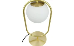 Reims Bordslampa 40cm Opal/Mässing