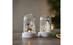 Batteri Julpynt Inomhus<Star Trading Reinbek Bordsdekoration 9cm Vit 2-Pack