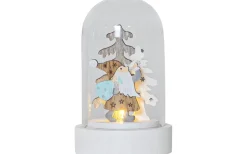 Batteri Julpynt Inomhus<Star Trading Reinbek Bordsdekoration 9cm Vit 2-Pack