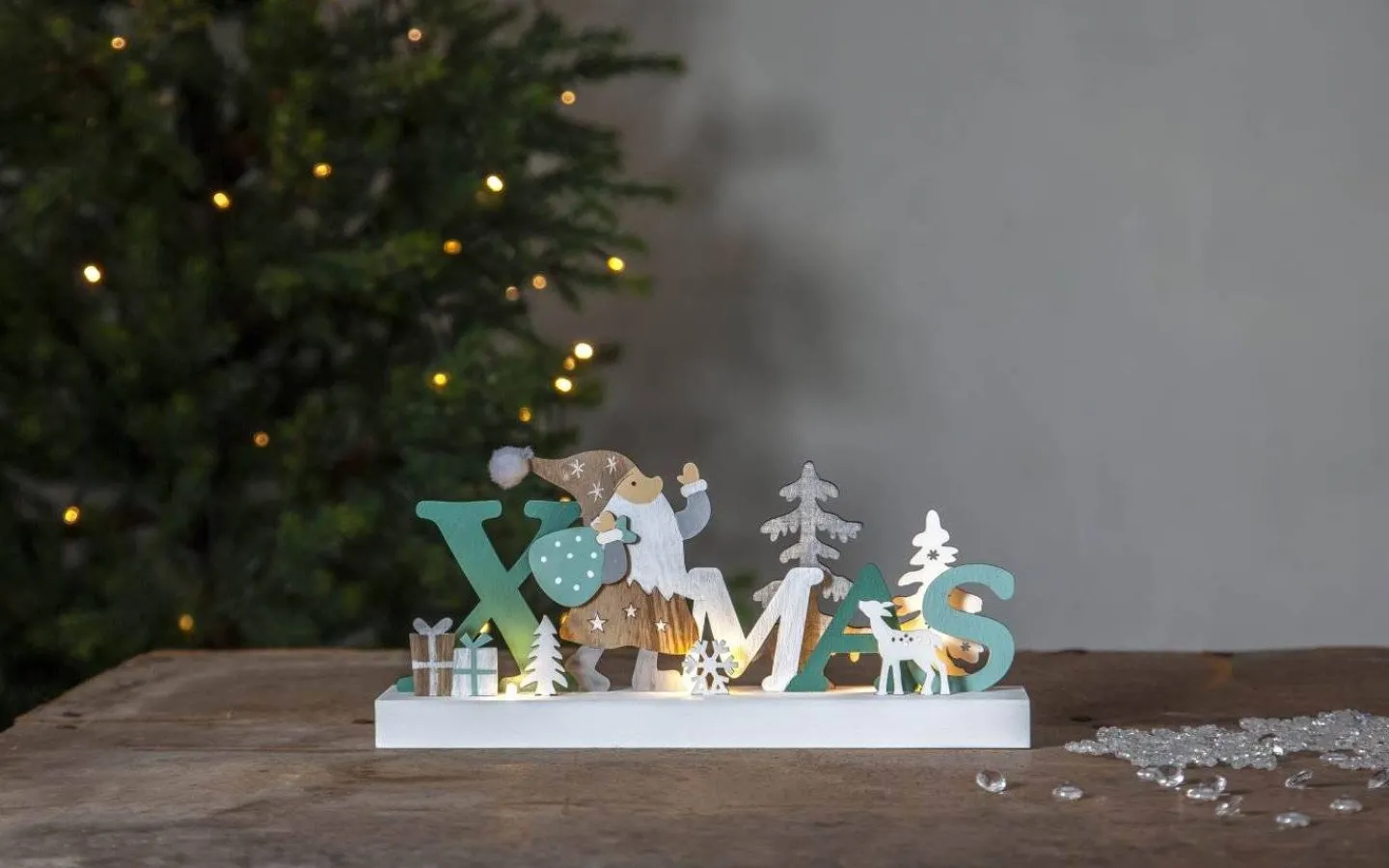 Star Trading Reinbek Bordsdekoration X-Mas 15cm* Visa Alla Adventsljusstakar|Julbyar Och Figurer