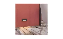 Reno SQ Indirect Vägglampa LED Antracit IP65