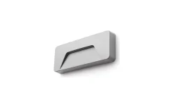 Upp Eller Nedljus Lampor|Vägglampor Utomhus<Rendl Reno SQ Vägglampa LED 3W 3000K Grå IP65