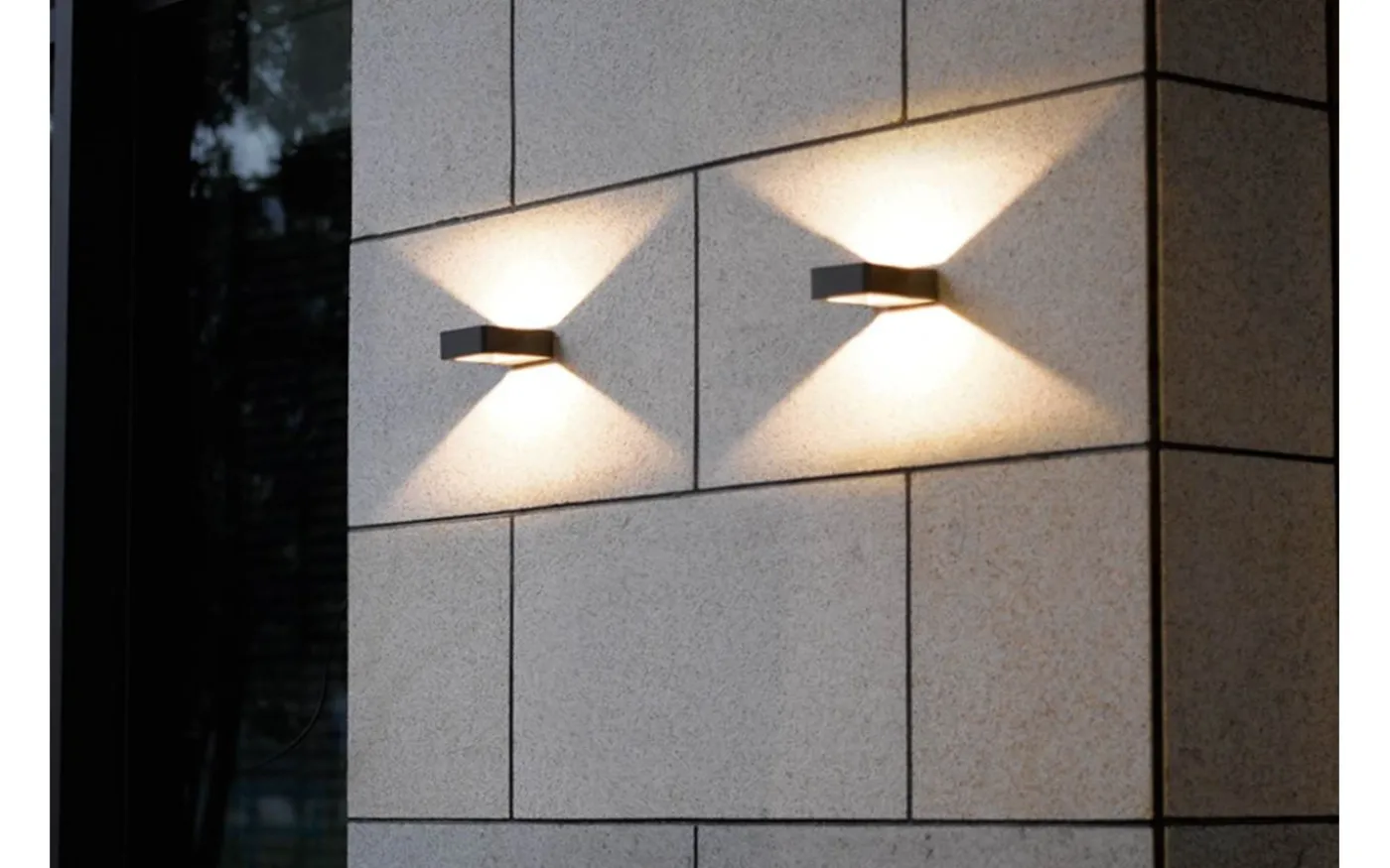 Reno Vägglampa LED antracit IP54