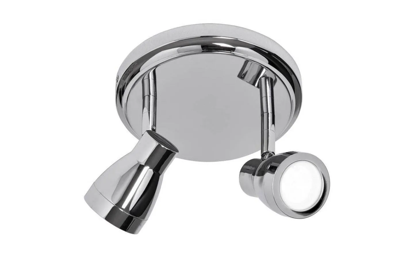 ArmaturHantverk Resö Takspotlight Ø17cm Krom IP44* Badrumslampor Tak|Takspot Med 2 Lampor