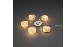 Reservdel Ljusslinga Silver, LED Amber