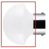Globen Lighting Reservglas till 6312 Fungo 16 IP44 Vit* Reservglas Och Reservdelar