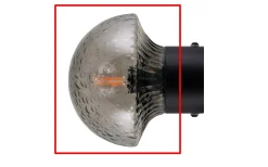 Reservglas Och Reservdelar<Globen Lighting Reservglas till 6312 Fungo 16 IP44 Rök