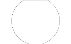 Aneta Reservglas till Lido Taklampa Opal* Reservglas Och Reservdelar