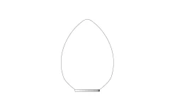 Aneta Reservglas till Luigi Vägglampa Opal* Reservglas Och Reservdelar