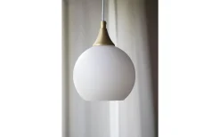 Globen Lighting Reservglas till Pallas Taklampa 15cm och Bowl Fönsterlampa Opalvit* Reservglas Och Reservdelar