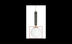 Reservglas Och Reservdelar<Globen Lighting Reservglas till Torrano Pendel Ø15cm Vit/Mässing