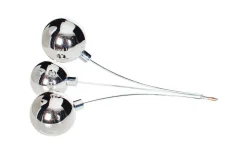 By Rydens Reservkulor Till Carroll Taklampa 1st pinne+3st kulor* Reservglas Och Reservdelar