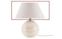 Globen Lighting Reservskärm till 5122 Castello 24 Beige* Reservglas Och Reservdelar