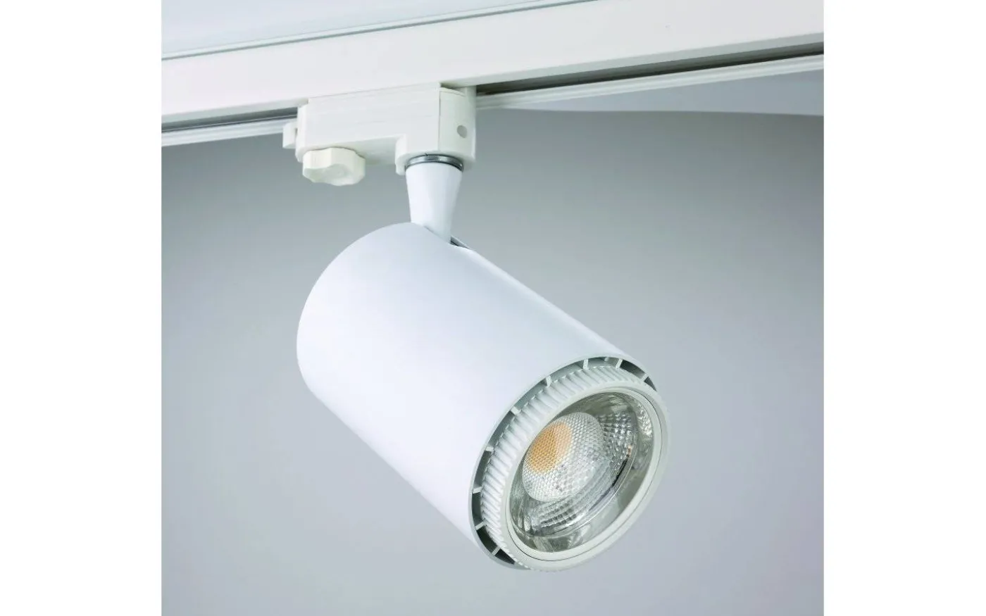 Rex II LED Track Light, 3-fas, Vit, 25W, 230V