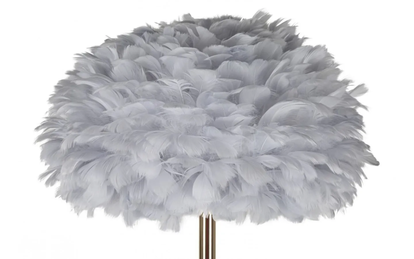 Mauro Ferretti Rhythm Golvlampa Fjädrar 170cm Grå* Golvlampor
