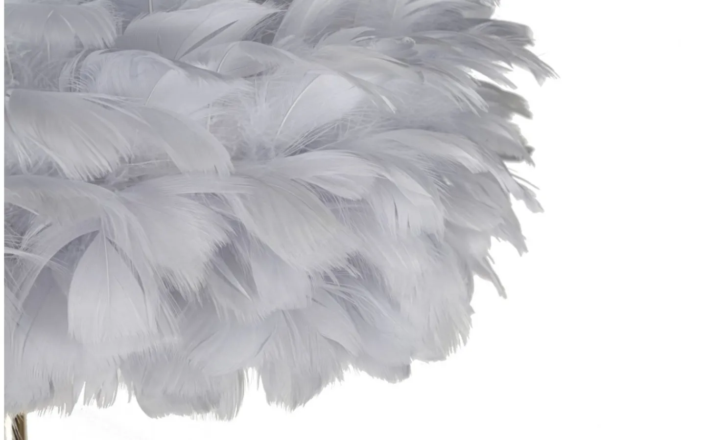 Mauro Ferretti Rhythm Golvlampa Fjädrar 170cm Grå* Golvlampor