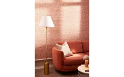 Golvfötter<Globen Lighting Rib Golvfot 129cm Borstad Mässing