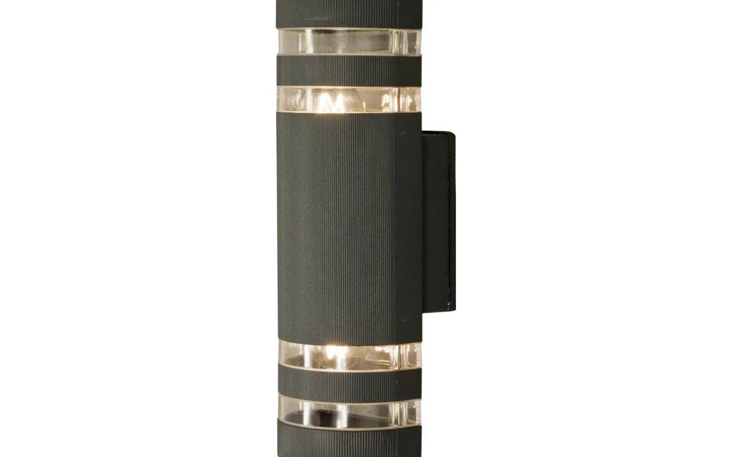 Aneta Ribb Vägglampa E27 Mörkgrå IP44* Upp & Nedljus Lampor|Vägglampor Utomhus