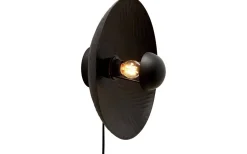 PR Home Ribble Vägglampa Ø35cm Matt Svart* Lampetter