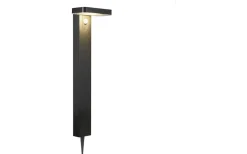 Solcellslampor Stig & Mark|Visa Alla Solcellslampor<Nordlux Rica Square Solcellslampa Rörelsesensor 76cm Svart