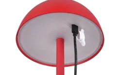 Reality Ricardo Laddbar Bordslampa LED Röd IP54* Uppladdningsbara Lampor Utomhus|Uppladdningsbara Lampor Utomhus