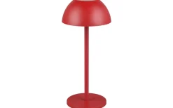 Reality Ricardo Laddbar Bordslampa LED Röd IP54* Uppladdningsbara Lampor Utomhus|Uppladdningsbara Lampor Utomhus
