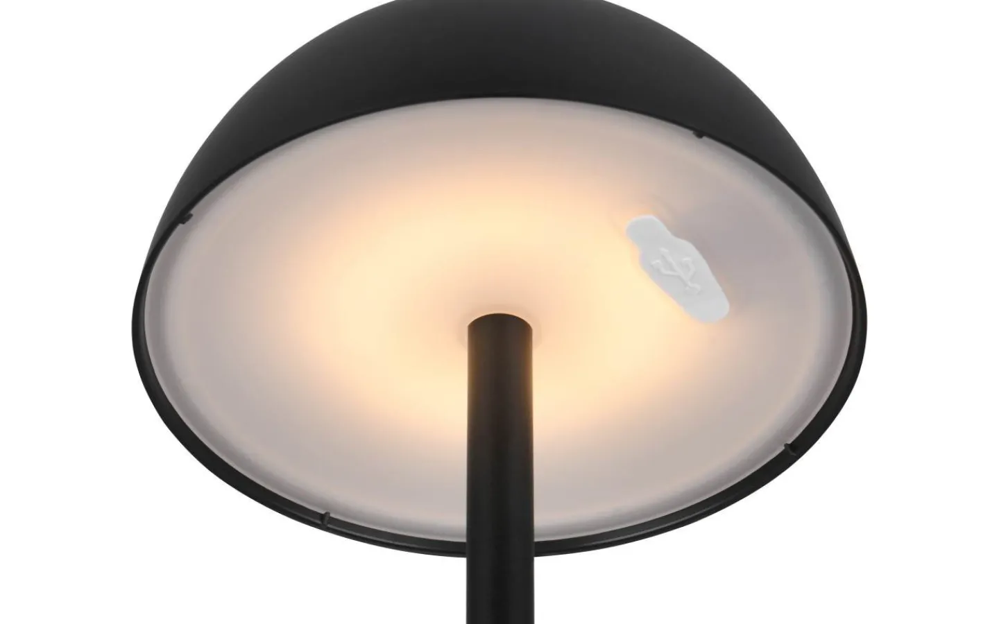 Reality Ricardo Laddbar Bordslampa LED Mattsvart IP54* Uppladdningsbara Lampor Utomhus|Uppladdningsbara Lampor Utomhus