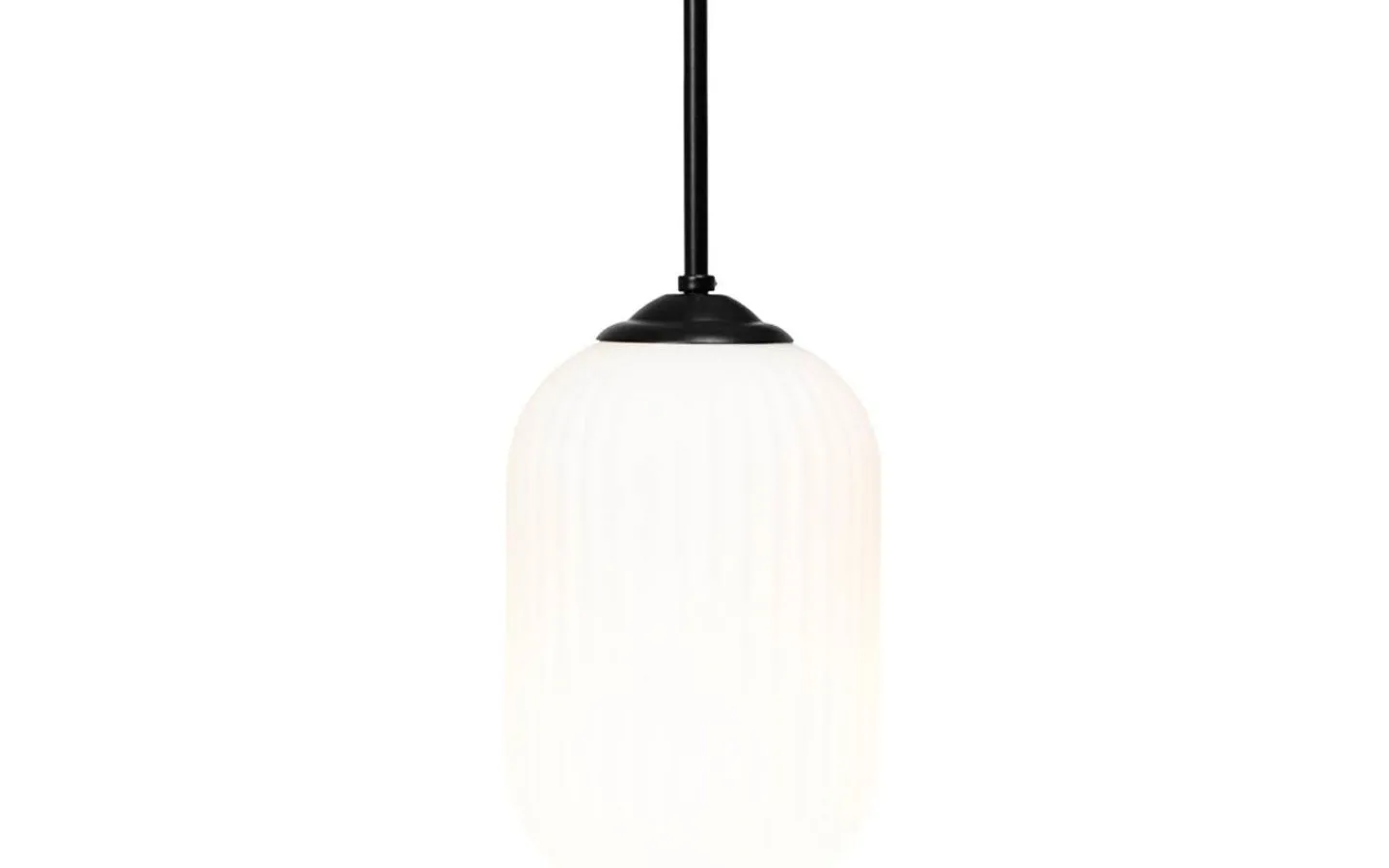 Fönsterlampor<Dyberg Larsen Riflet Fönsterlampa 20cm Opal/Svart
