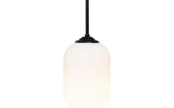 Riflet Fönsterlampa 14cm Opal/Svart