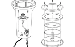 Riga Infälld Markbelysning E27 Rostfritt Stål IP67