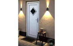 Upp Eller Nedljus Lampor|Vägglampor Utomhus<Aneta Rigel Vägglampa LED Antracit IP54