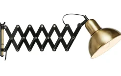 Kök & Matplats|Läslampor<Markslojd Riggs Vägglampa Mässing/Svart