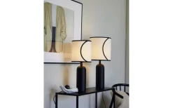 Bordslampor<PR Home Riley Bordslampa 45cm Ava Offwhite/Svart