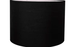 By Rydens Rina Lampskärm Ø35cm Svart* Cylinder Lampskärmar