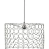 PR Home Ring Taklampa 50cm Krom* Vardagsrum|Sovrum