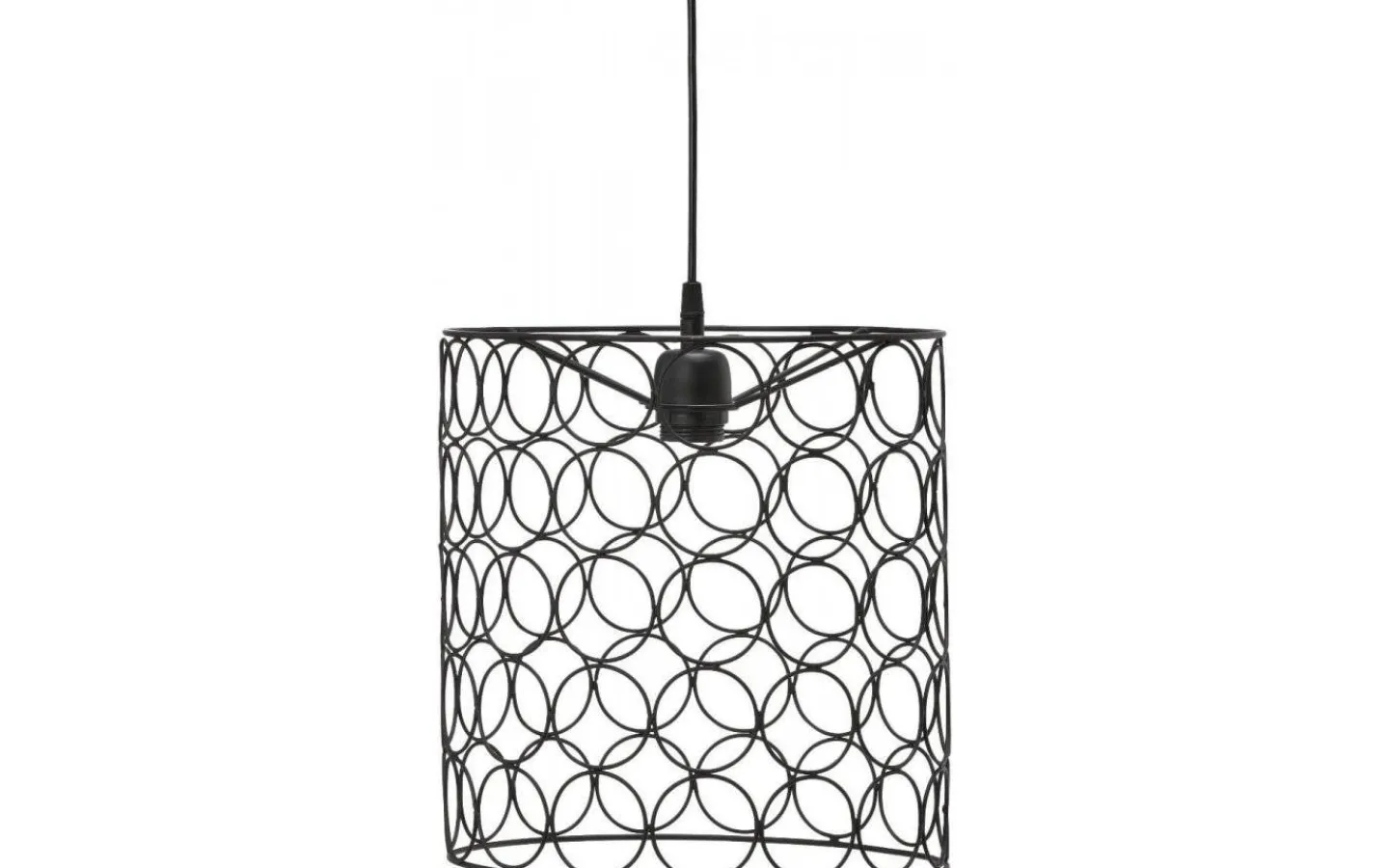 PR Home Ring Taklampa 30cm Svart* Vardagsrum|Hall & Trappa