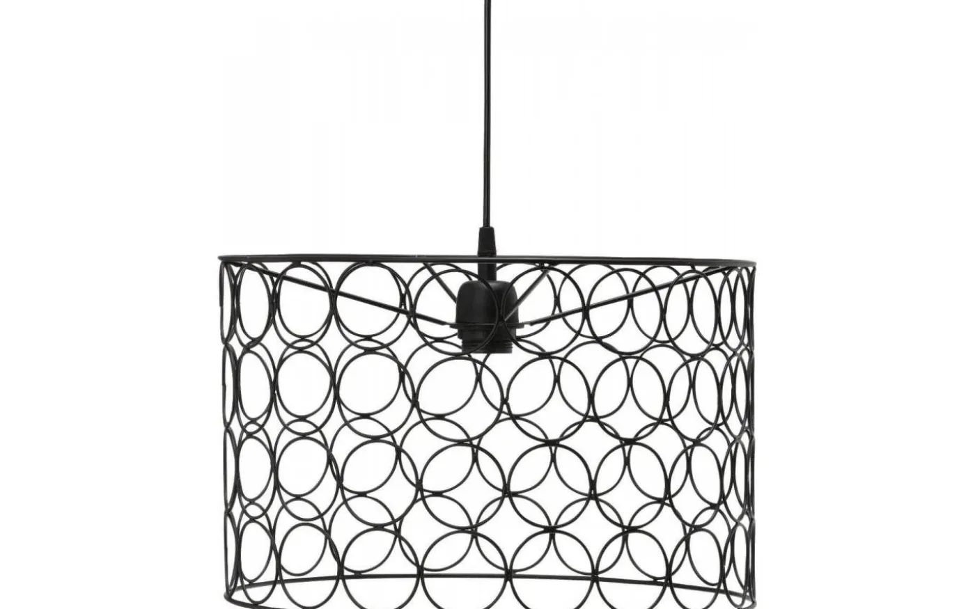 Ring Taklampa 40cm Svart