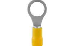 Malmbergs Ringkabelsko, Isolerad, 4,0-6,0 mm², Gul, 100 st/frp* Kontaktpressning