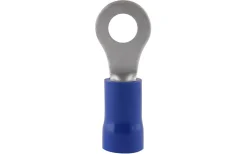 Malmbergs Ringkabelsko, Isolerad, 1,0-2,5 mm², Blå, 100 st/frp* Kontaktpressning