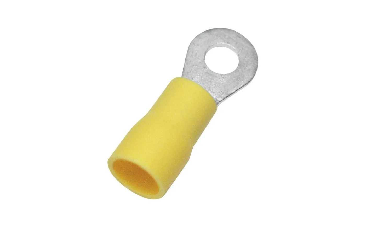 Ringkabelsko, Isolerad, 4,0-6,0 mm², Gul, 100 st/frp