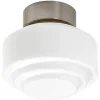Plafonder<ArmaturHantverk Risberg Plafond Ø25cm Vit/Nickel