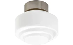 Plafonder<ArmaturHantverk Risberg Plafond Ø25cm Vit/Nickel