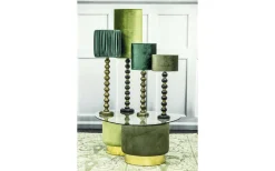 Ritz Lampfot 64 cm Antik Mässing